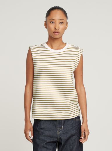 Stripe Boxy Top
